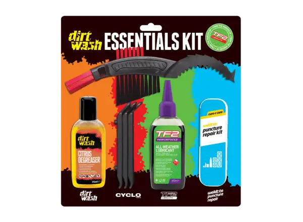 Weldtite Dirtwash Essentials Kit sada na údržbu kola