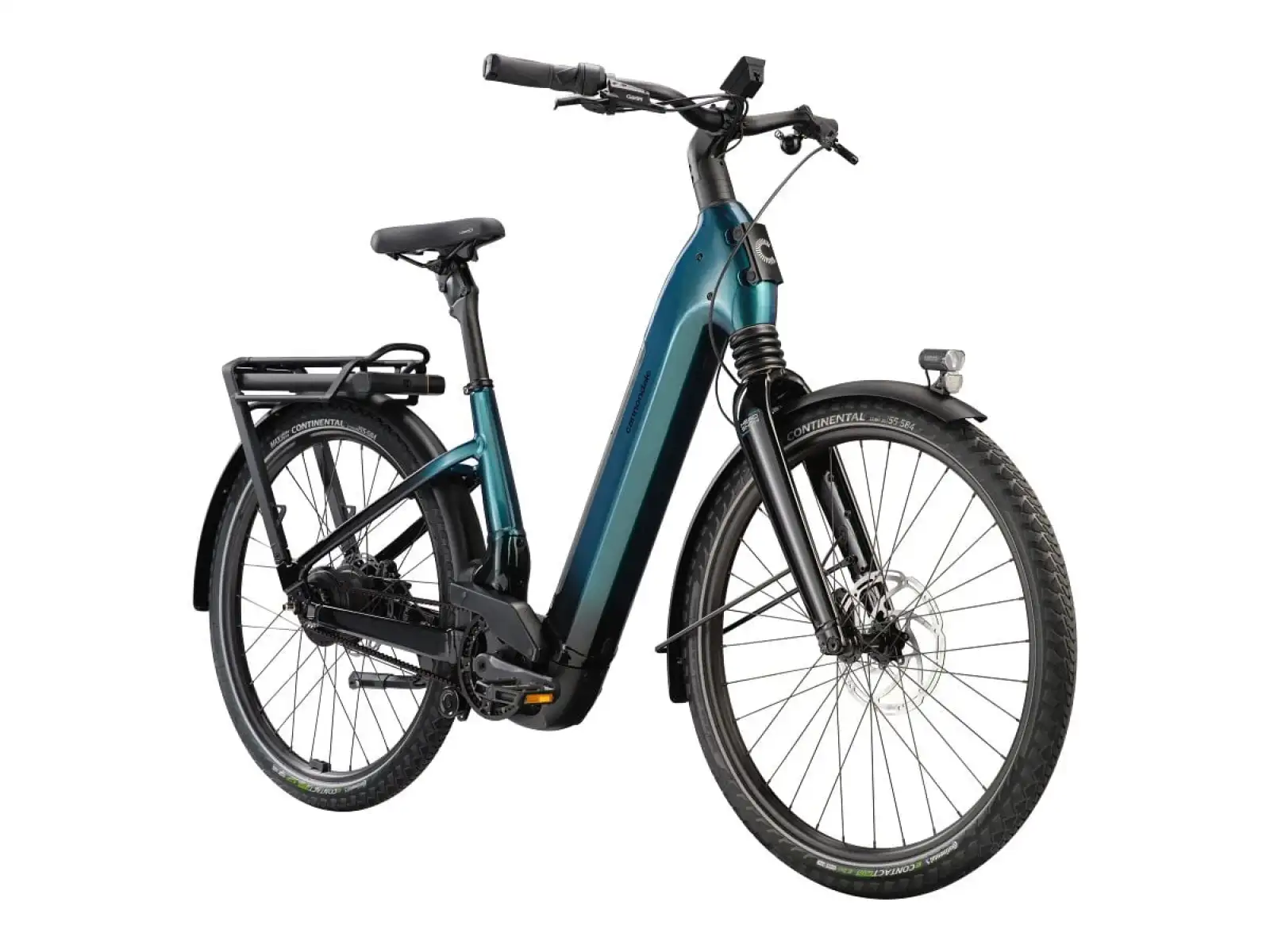 Cannondale Mavaro 1 LSTH Deep Teal nízkonástupové městské elektrokolo