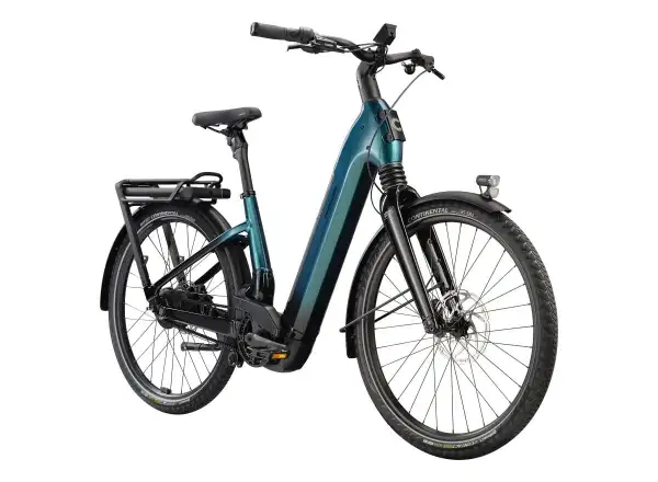 Cannondale Mavaro 1 LSTH Deep Teal nízkonástupové městské elektrokolo