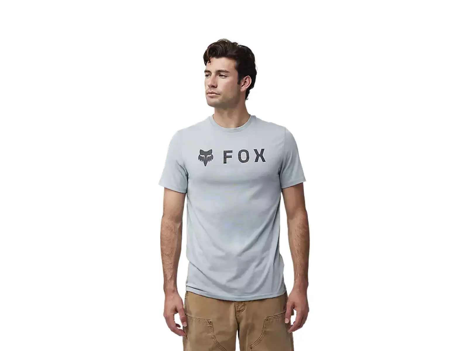 Fox Absolute Tech pánské triko krátký rukáv Gunmetal