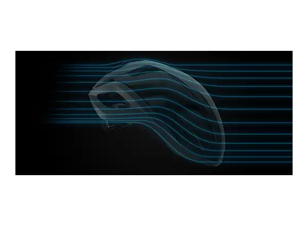 Lazer Vento KinetiCore přilba černá/stříbrná