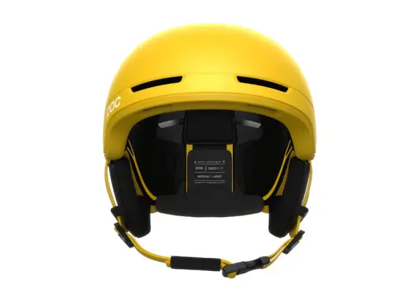 POC Obex Pure lyžařská přilba Sulphite Yellow Matt