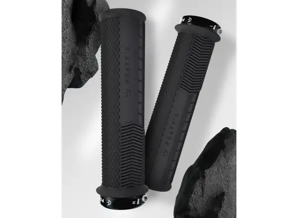Peaty's Monarch Knurl Thick gripy Black