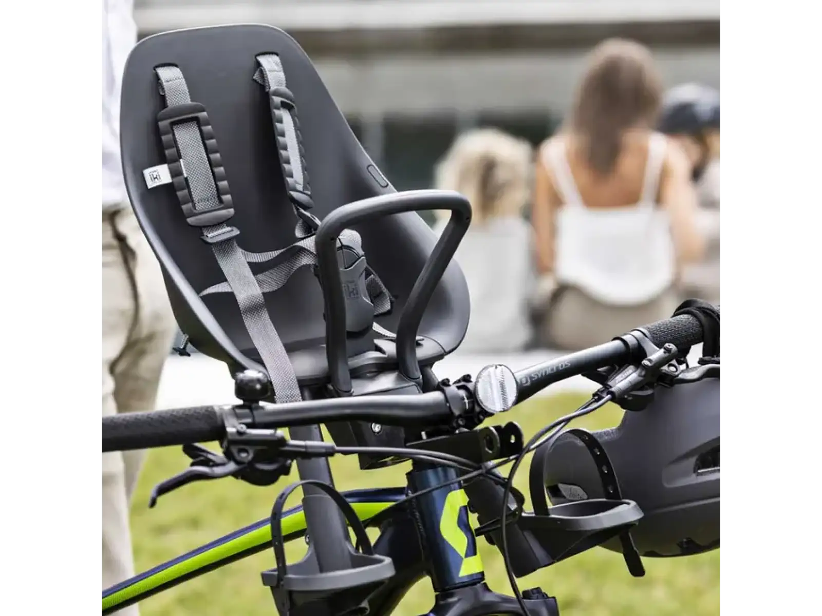 Urban Iki Ta-ke přední sedačka s MTB/ATB adaptérem Bincho Black/Bincho Black