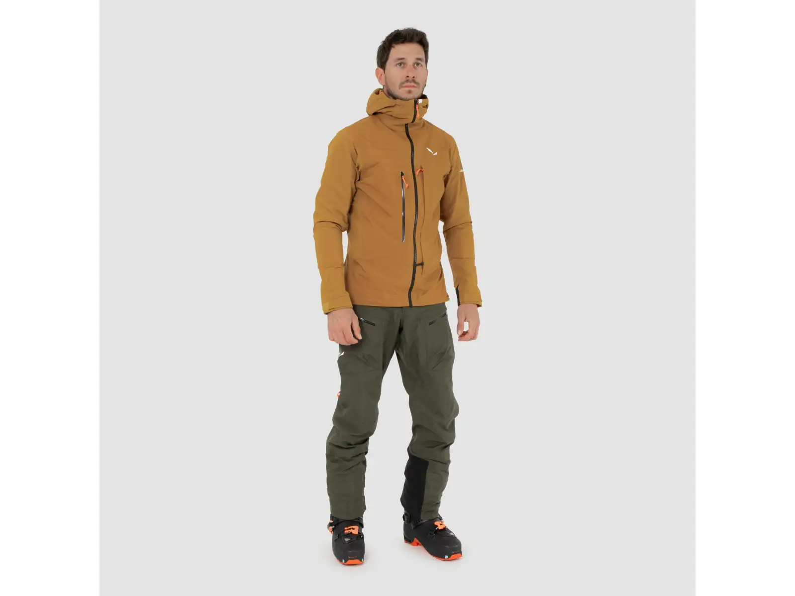 Salewa Sella 3L Powertex pánské kalhoty Dark Olive