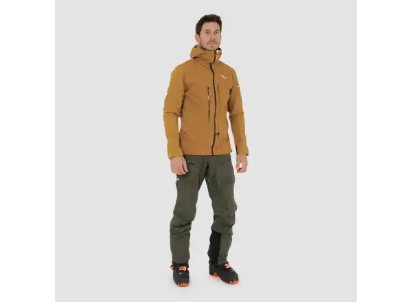Salewa Sella 3L Powertex pánské kalhoty Dark Olive