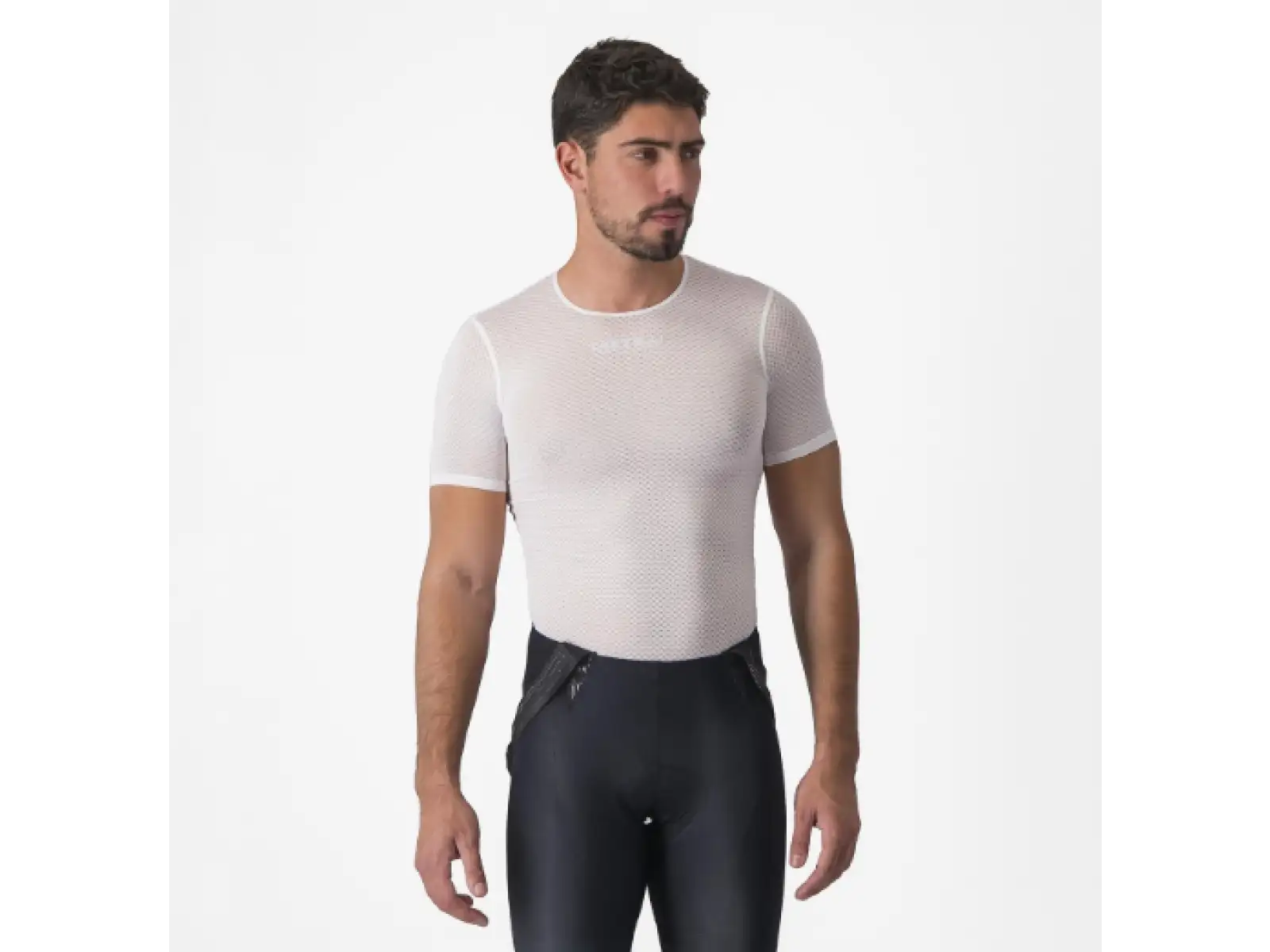 Castelli Pro Mesh 2.0 funkční triko krátký rukáv White