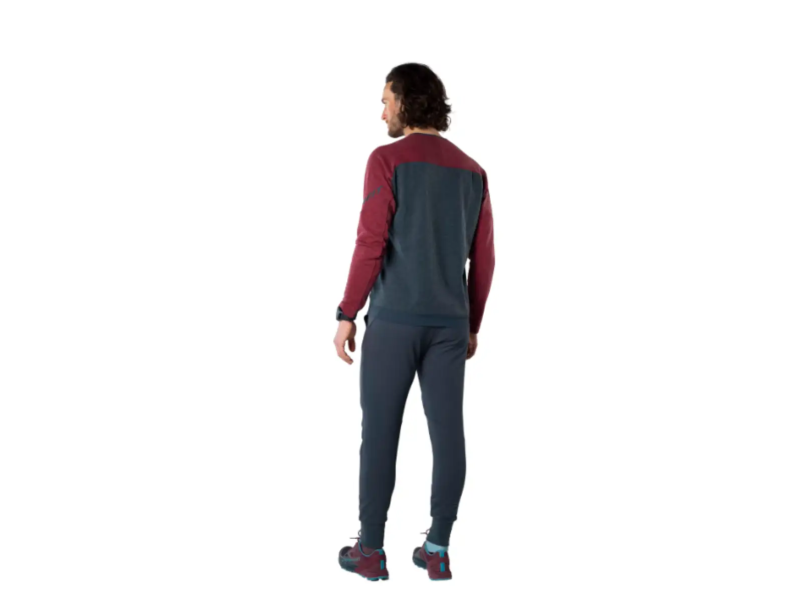 Dynafit 24/7 Polartec pánská mikina Burgundy