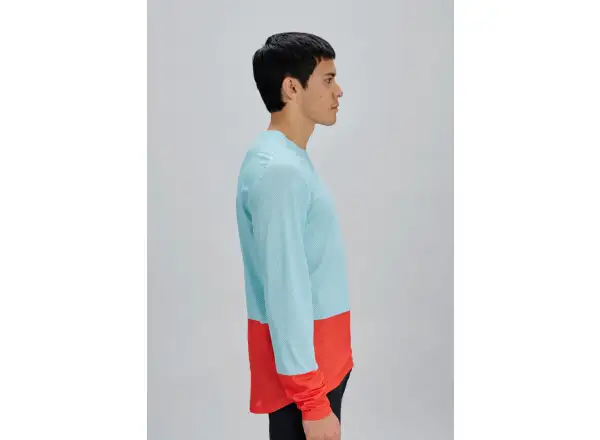 POC Motion Air pánský dres dlouhý rukáv Lazurite Blue/Carnelian Orange
