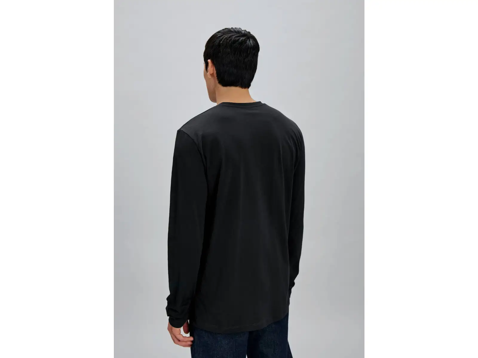 POC L/S Tee triko s dlouhým rukávem Uranium Black