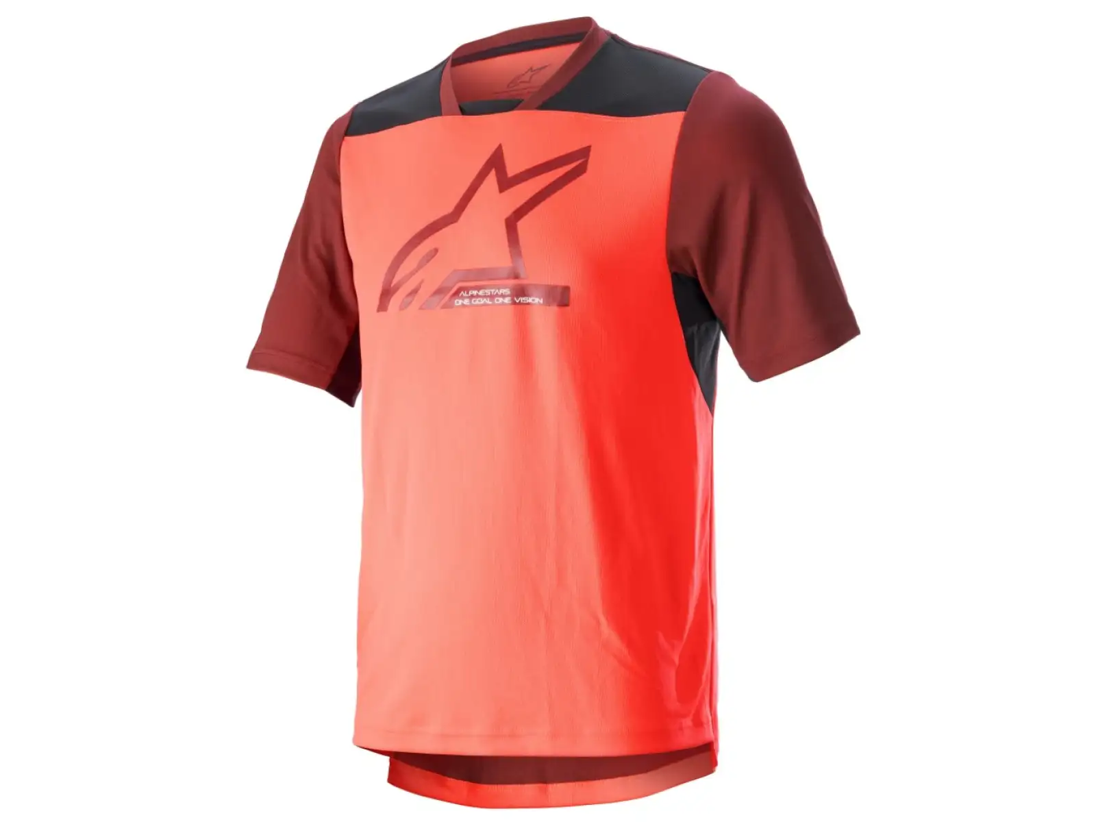 Alpinestars Drop 6.0 S/S pánský dres krátký rukáv coral fluo