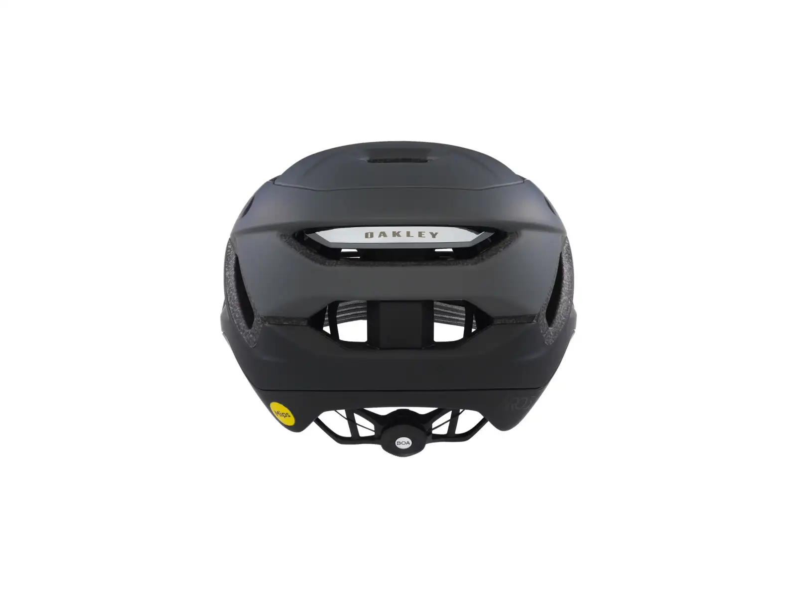 Oakley Aros Race EU silniční přilba Matte Dark Grey/Med Grey