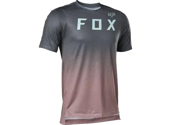 Fox Flexaire pánský dres krátký rukáv Plum Perfect