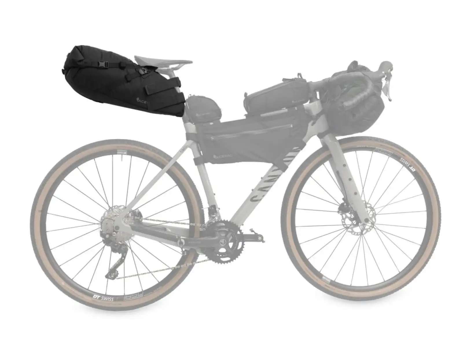 Acepac Saddle Bag MKIII brašna 16 l Black
