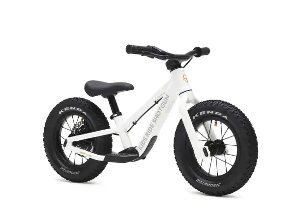 Kids Ride Shotgun dětské odrážedlo Dirt Hero 12" s brzdou 2026 bílá