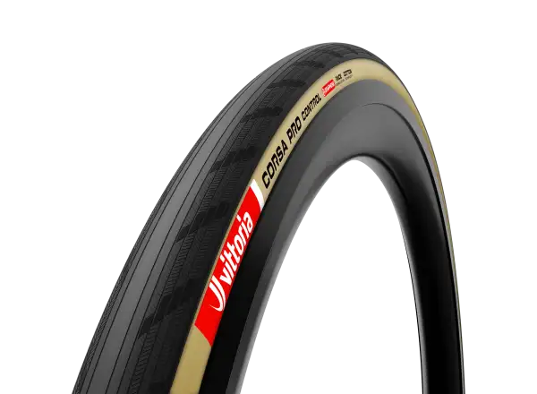 Vittoria Corsa Pro Control TLR Cotton G2.0 42-622 silniční plášť kevlar tan-blk-blk