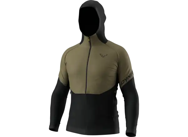 Dynafit Alpine Hybrid pánská běžecká bunda Military Green/Black Out