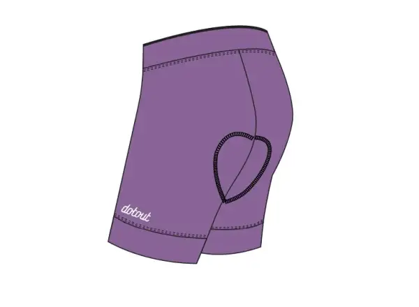 Dotout Beam dámské kraťasy s vložkou Violet