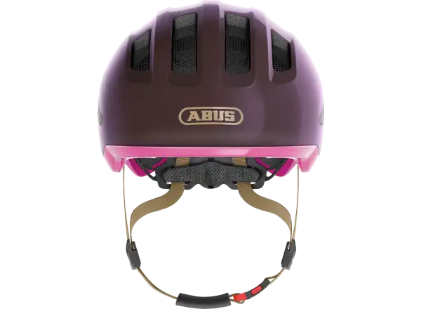Abus Smiley 3.0 ACE LED dětská přilba Royal Purple