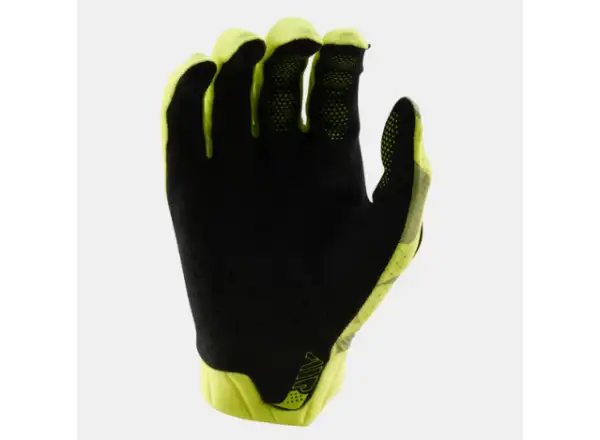 Troy Lee Designs Air Blotted dětské rukavice Flo Yellow