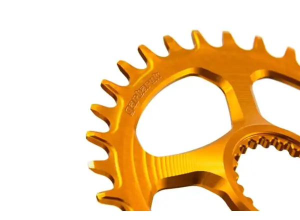 Garbaruk Oval MTB převodník Shimano Orange 36z