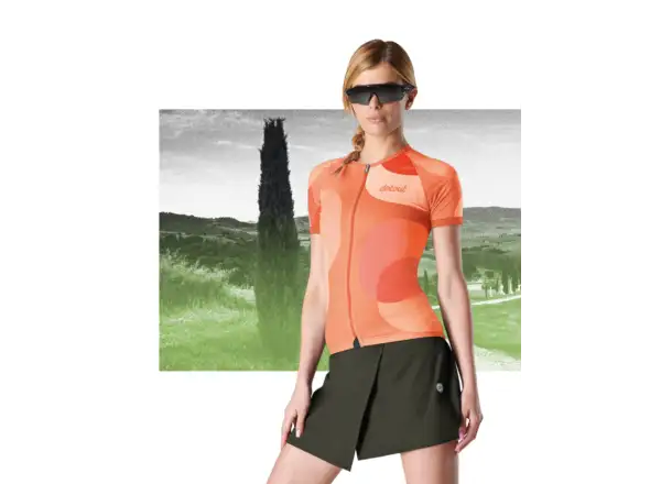 Dotout Camou dámský dres krátký rukáv Light Orange