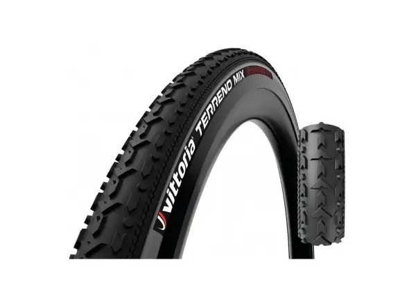 Vittoria Terreno Mix 33-622 cyklokrosový plášť, Black/Anthracite