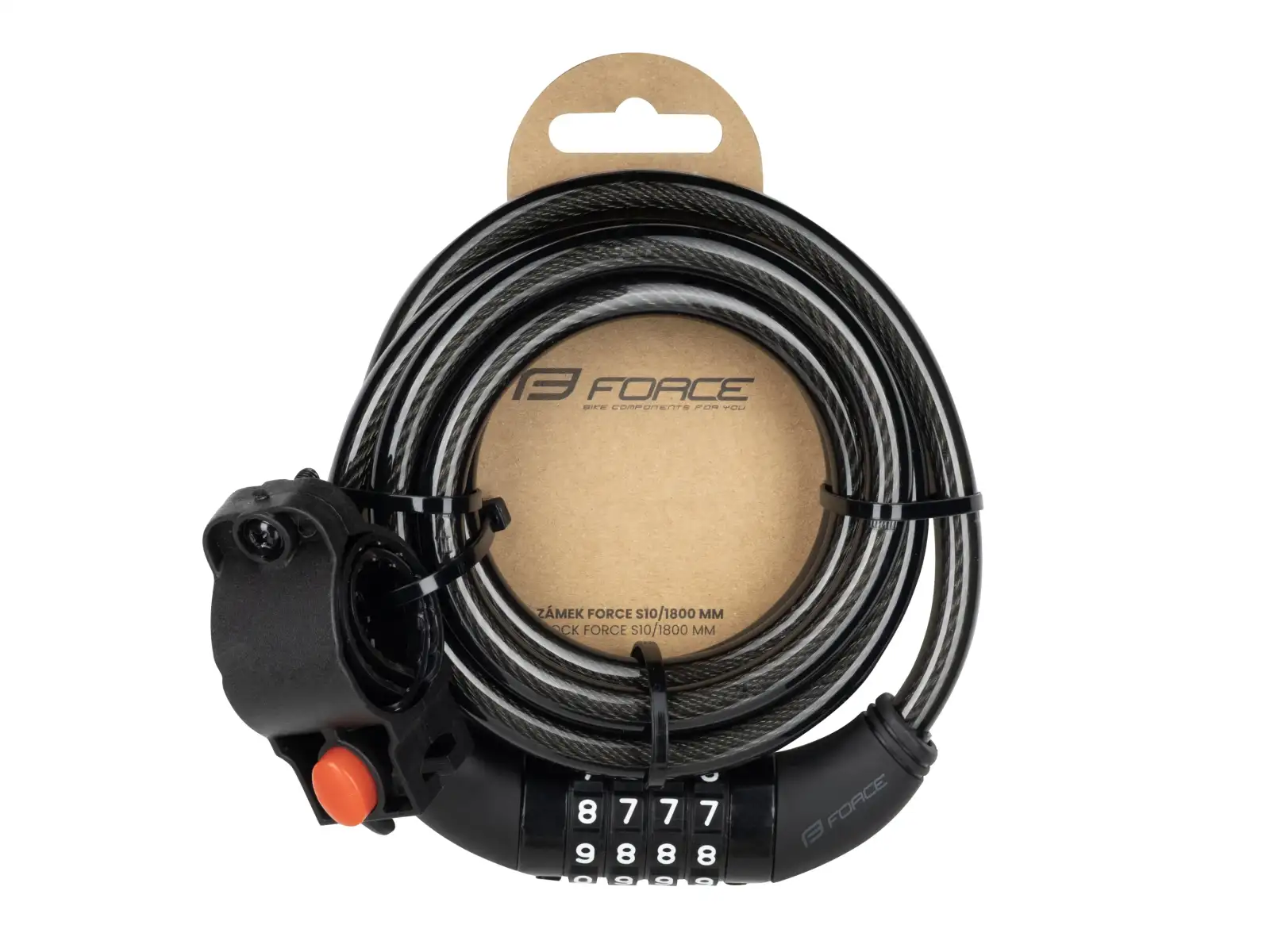 Force S10/1800 mm zámek kódový černá