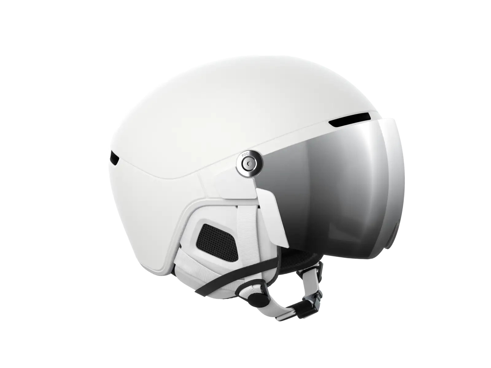 POC lyžařská přilba Obex Visor Hydrogen White Matt
