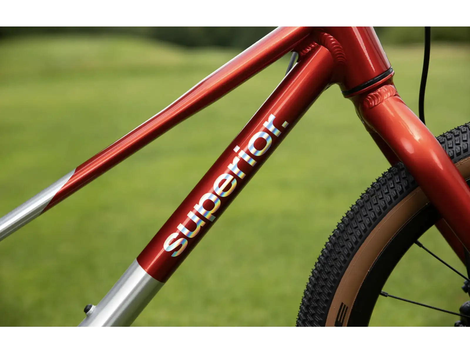 Superior TEAM 20 dětské kolo Gloss Brushed Alu / Red