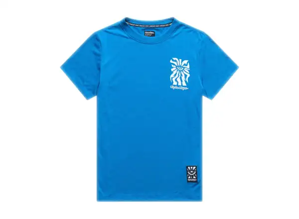 Troy Lee Designs Lilium Ride dámské triko krátký rukáv One Eye Aero Blue