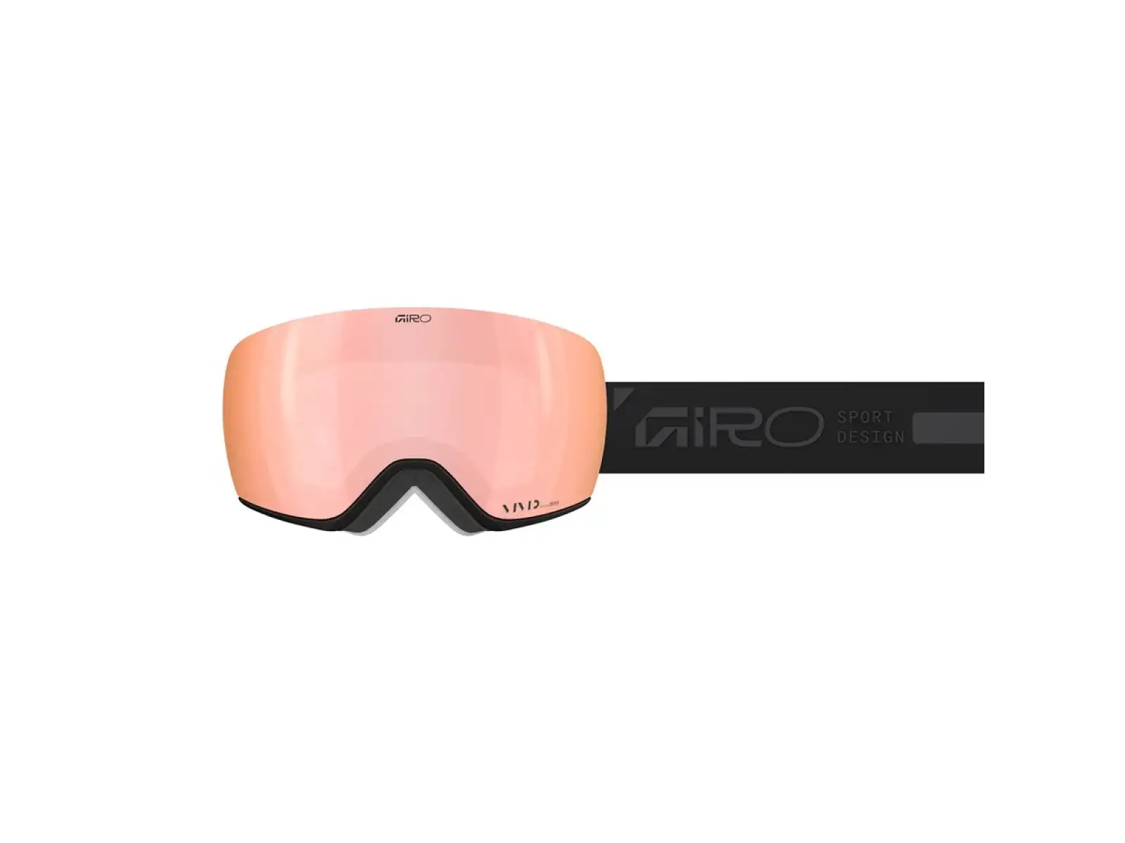 Giro Article II W lyžařské brýle Black Rails/Vivid Rose Gold/Vivid Infrared (2skla)