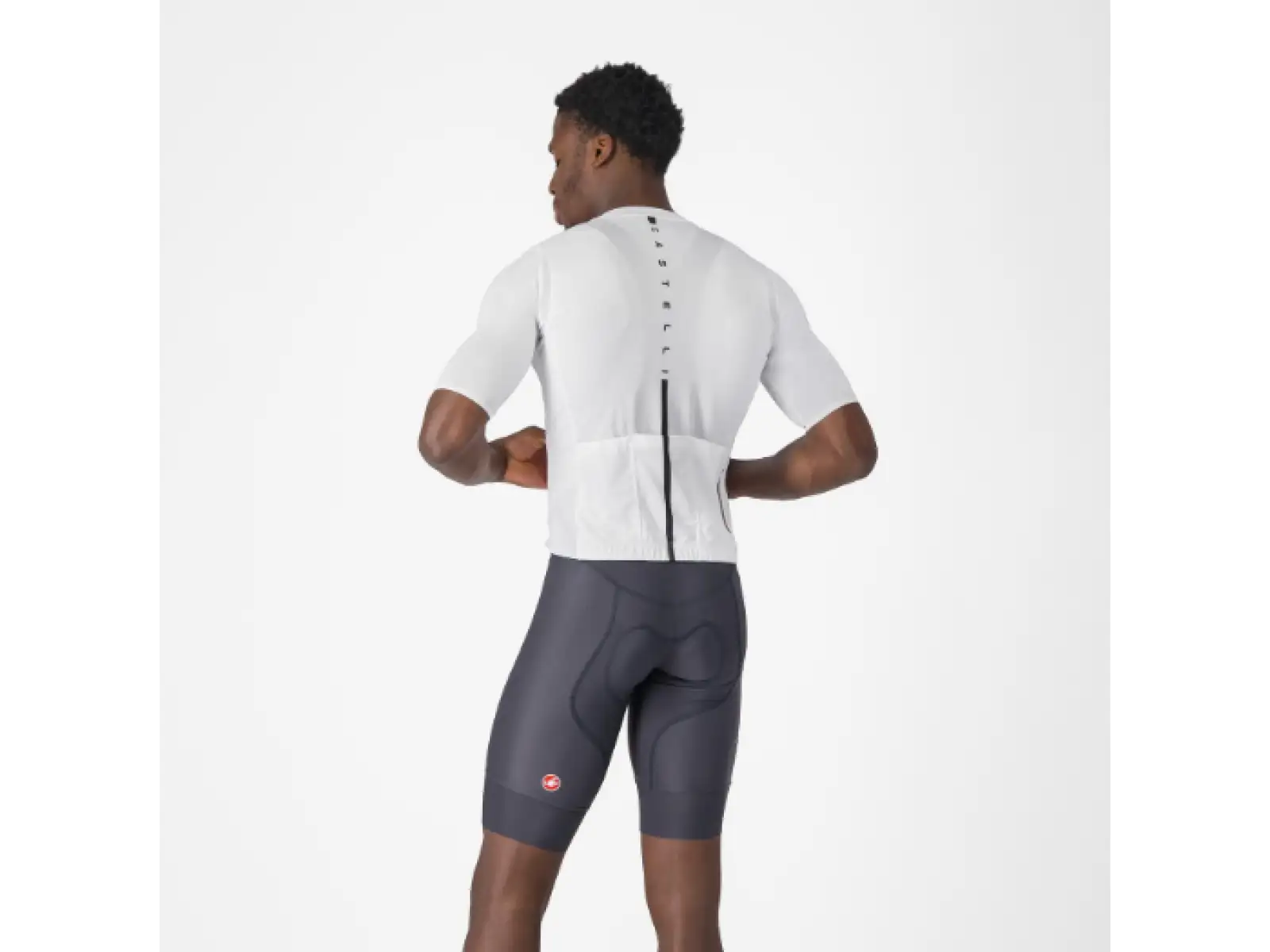 Castelli Competizione 2 pánské kalhoty s laclem Dark Gray