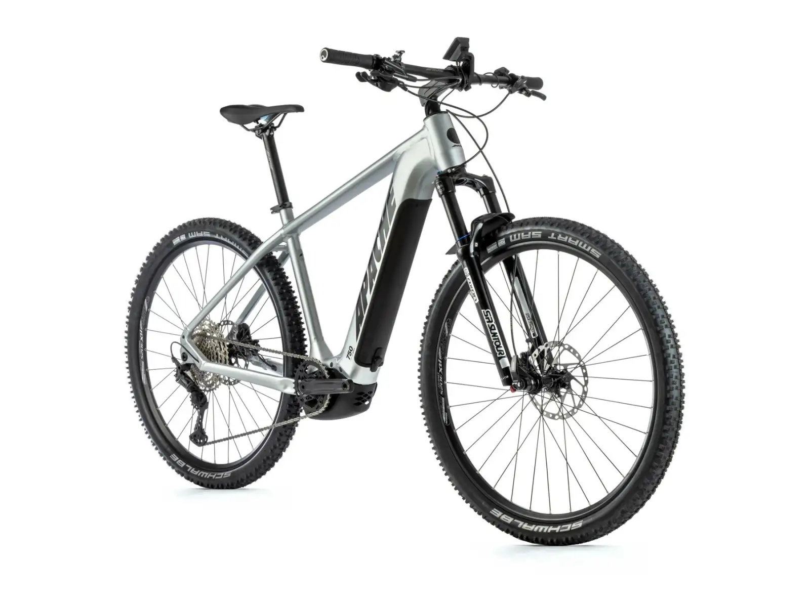 Apache Hupahu 1 Bosch 1000 Wh horské elektrokolo stříbrná