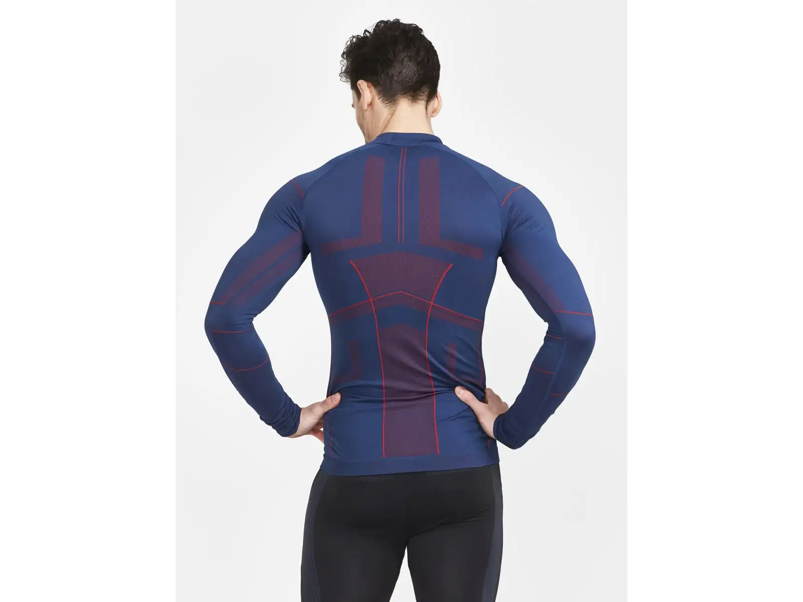 Craft Active Intensity pánské triko dlouhý rukáv modrá