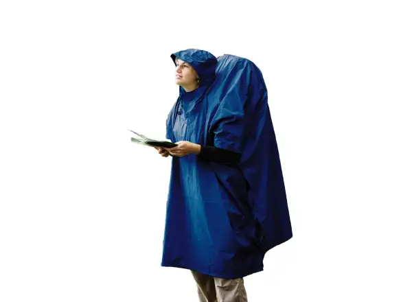Sea to Summit Nylon Tarp Poncho Blue