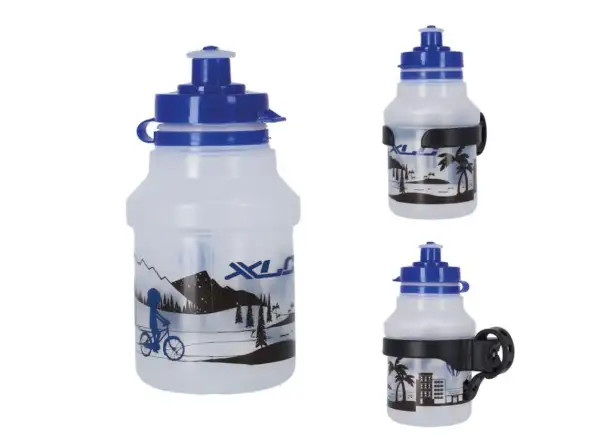 XLC WB-K14 dětská láhev 350 ml bílá/modrá