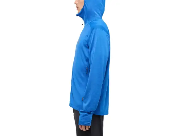 Haglöfs L.I.M Mid Multi Hood pánská mikina s kapucí modrá