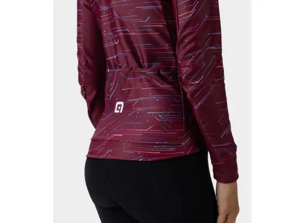 Alé Byte PR-E dámský dres dlouhý rukáv Bordeaux
