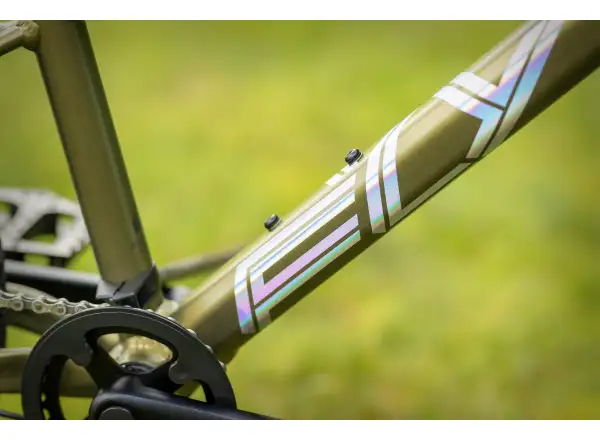 Superior F.L.Y. 24 VB Matte Olive Metallic/Hologram Chrome dětské horské kolo