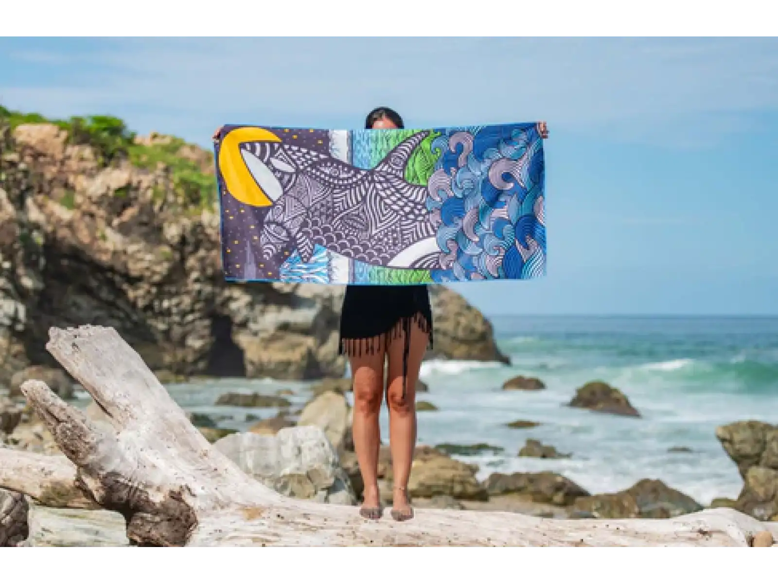 PackTowl Personal Body rychleschnoucí ručník Orca