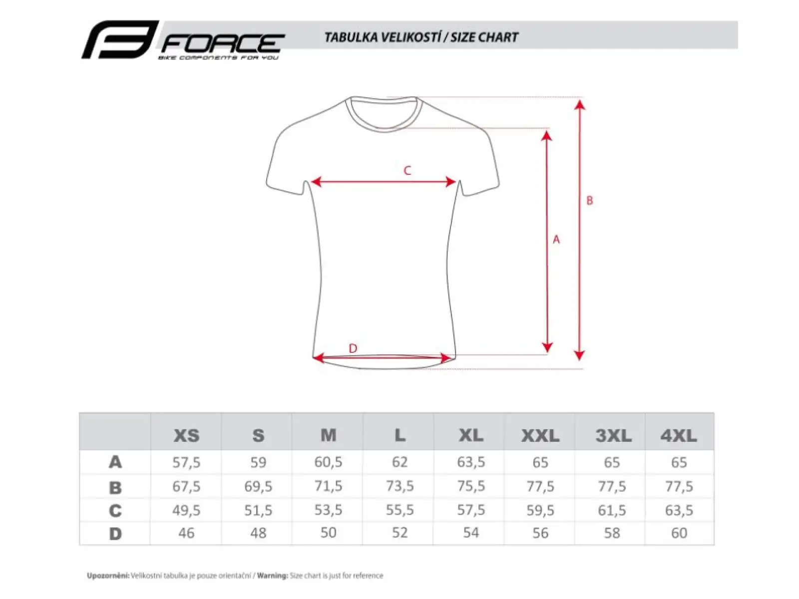 Force Angle MTB pánský dres krátký rukáv fluo/modrá
