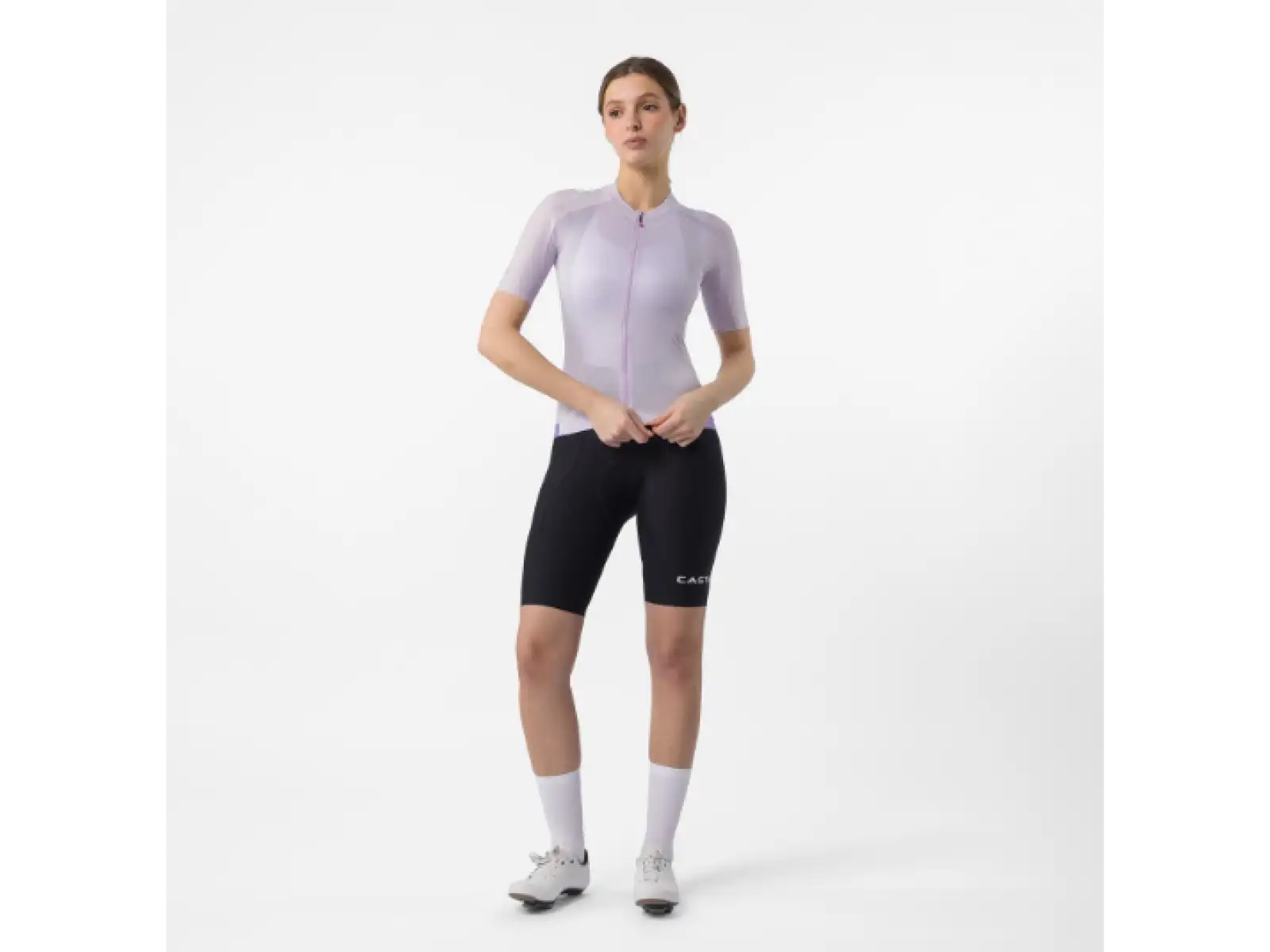 Castelli Espresso 2 W dámský dres krátký rukáv Purple Mist