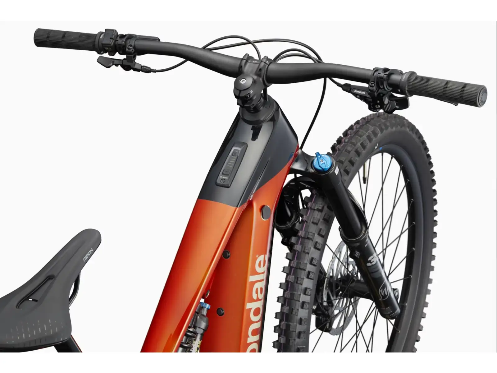 Cannondale Moterra Carbon LT 1 celoodpružené elektrokolo Fire Orange (FOR)