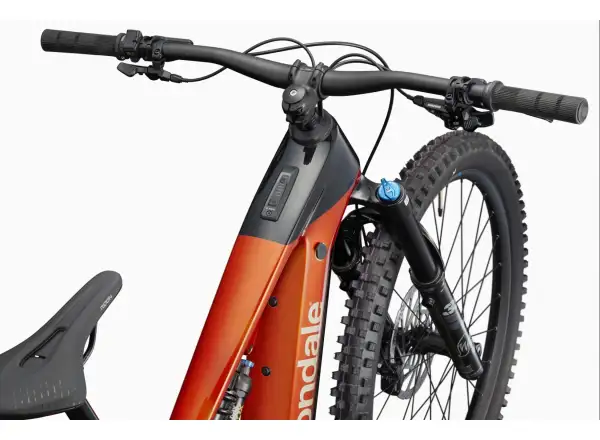 Cannondale Moterra Carbon LT 1 celoodpružené elektrokolo Fire Orange (FOR)