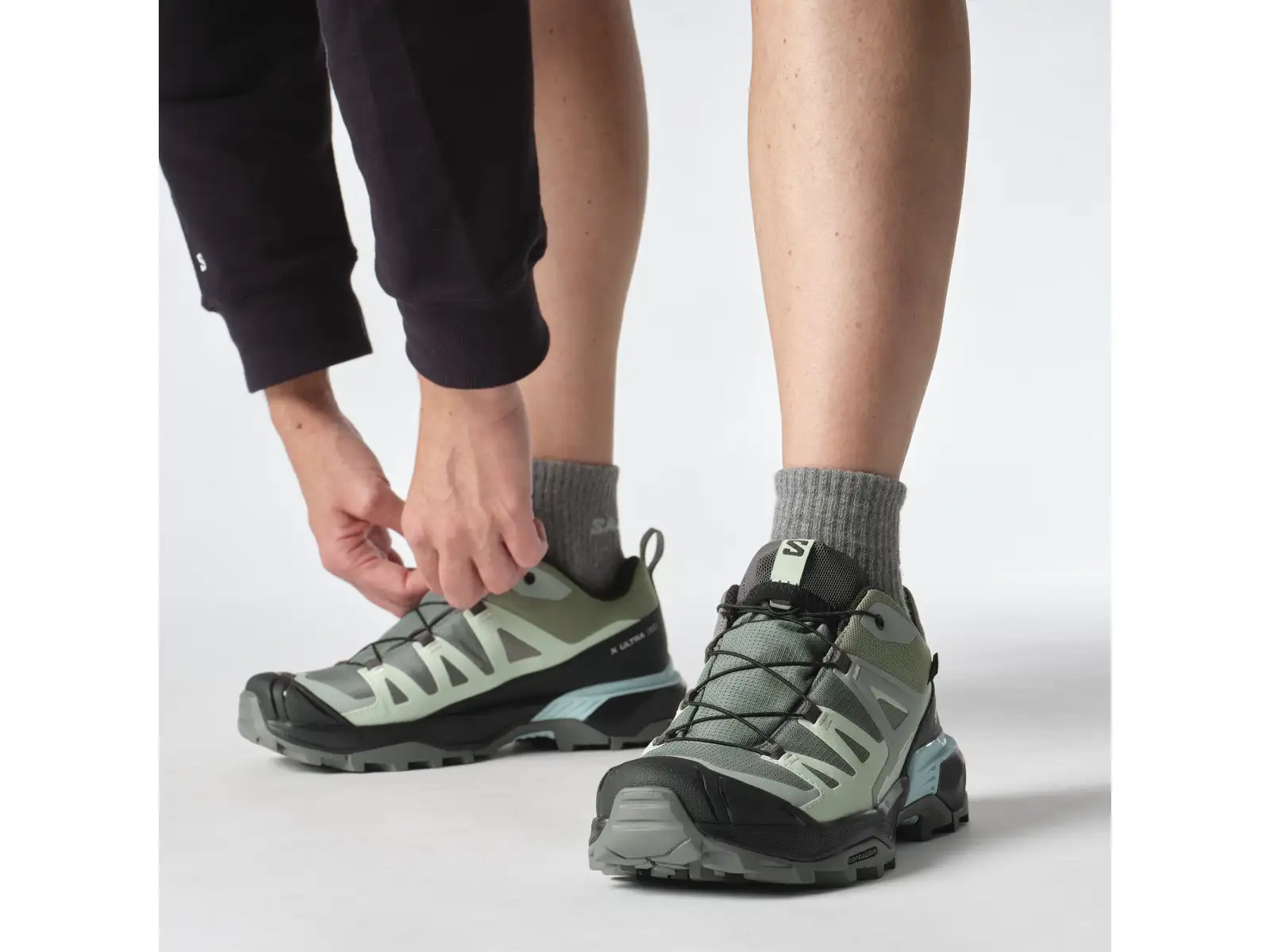 Salomon X Ultra 360 GTX dámská turistická obuv Sedona Sage/Black/Sea Foam