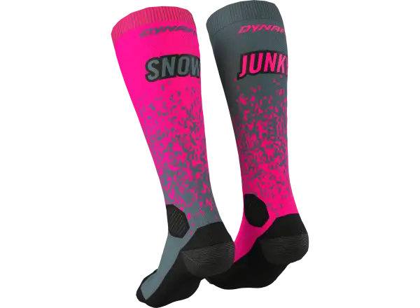 Dynafit Free Touring lyžařské ponožky Flamingo/Gradient