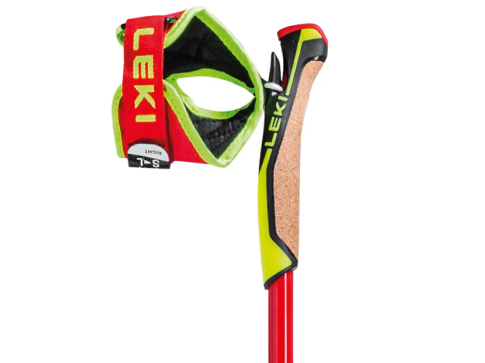 Leki PRC 750 běžecké hole Bright red/Neon yellow/Black
