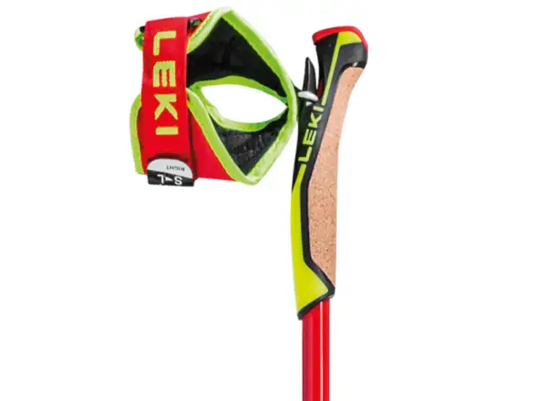 Leki PRC 750 běžecké hole Bright red/Neon yellow/Black