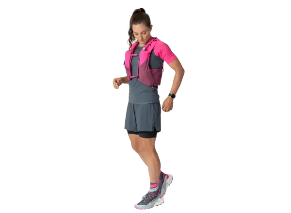 Dynafit Alpine 8 l běžecká vesta Pink Glo/Amaranth